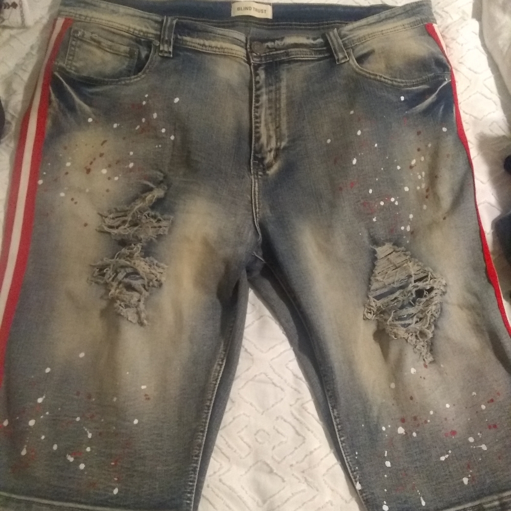 Blind Trust jean shorts